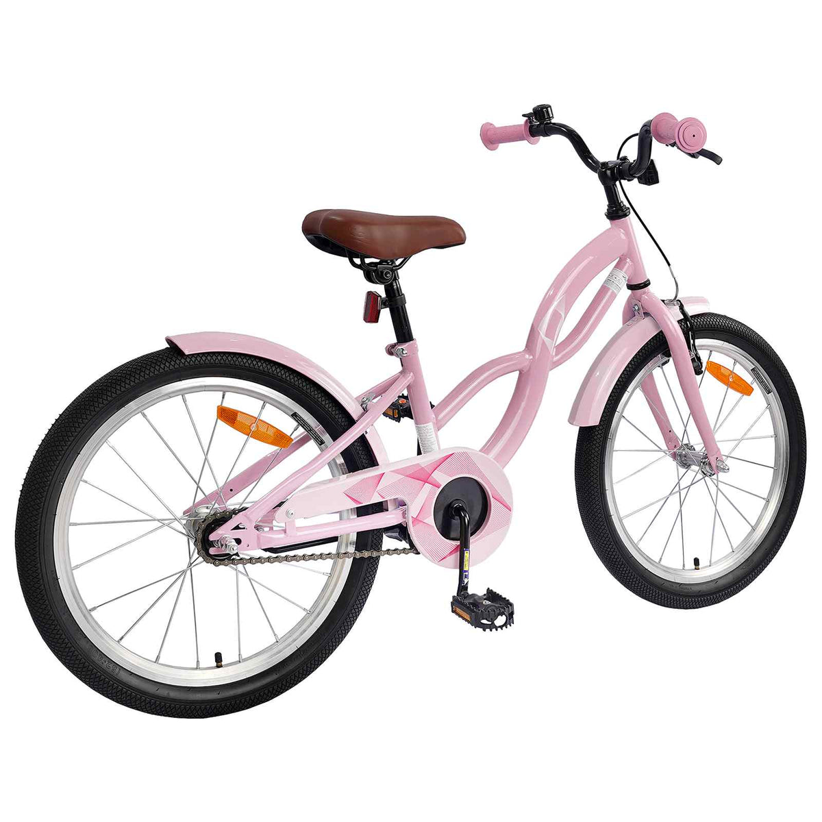 Børnecykel 20 tommer til børn i alderen 6-11 år Lys pink