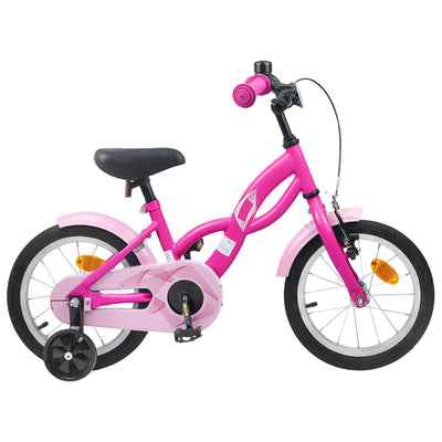 Børnecykel 12 tommer til 2-4 år gamle Mørk pink