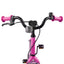 Børnecykel 18 tommer til 5-7 år gammel Mørk pink