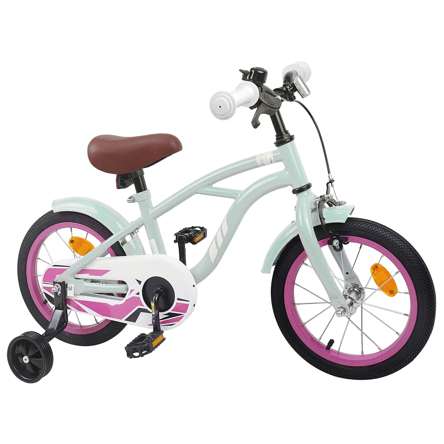 Børnecykel 12 tommer til 2-4 år gamle Lys grøn