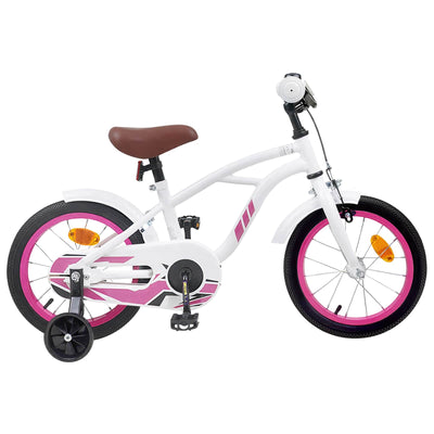 Børnecykel 12 tommer til 2-4 år gamle Hvid