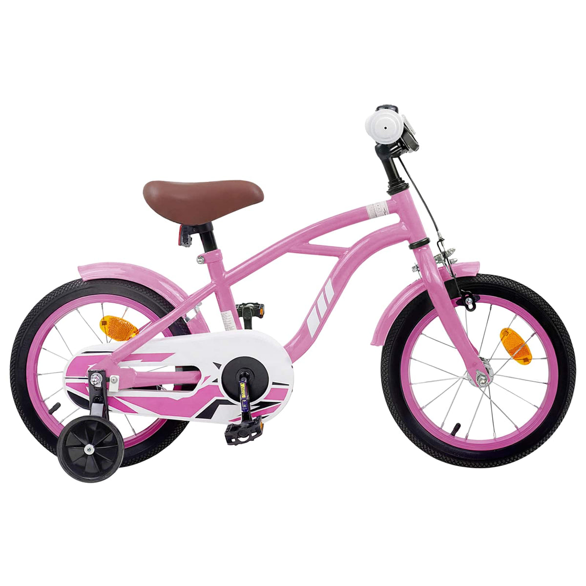 Børnecykel 14 tommer anbefalet til 3-5 år gammel Lys pink