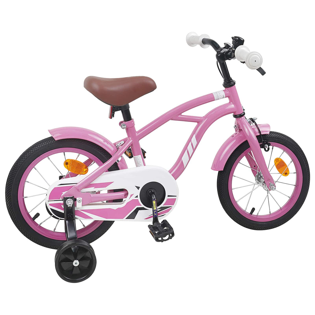 Børnecykel 16 tommer til 4-6 år gamle Lys pink