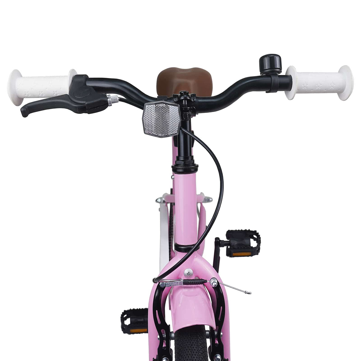 Børnecykel 18 tommer til 5-7 år gammel Lys pink