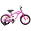 Børnecykel 14 tommer anbefalet til 3-5 år gammel Mørk pink