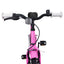 Børnecykel 22 tommer til 7-12 år gammel Mørk pink