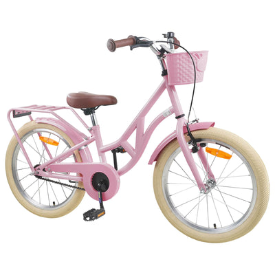 Børnecykel 24 tommer til 8-12 år Lys pink
