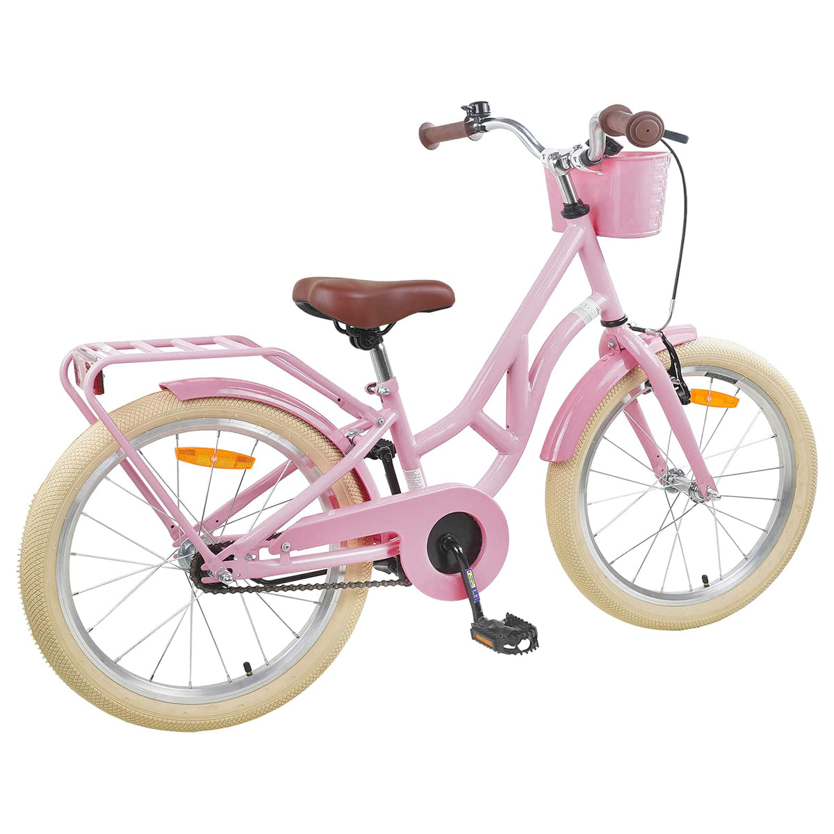 Børnecykel 24 tommer til 8-12 år Lys pink