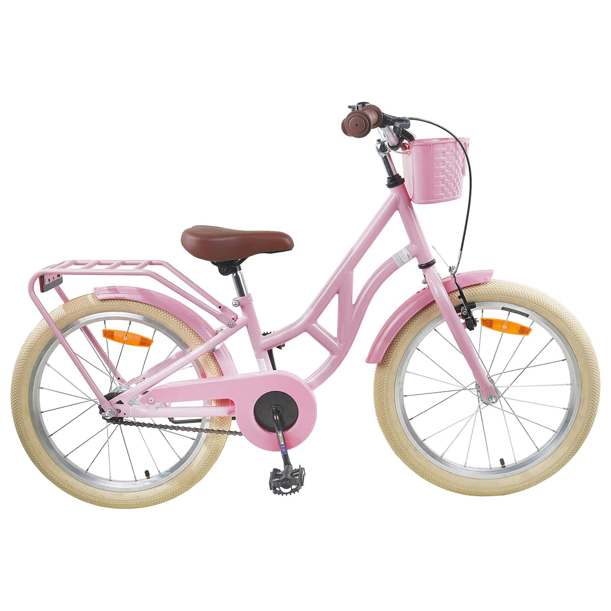 Børnecykel 24 tommer til 8-12 år Lys pink