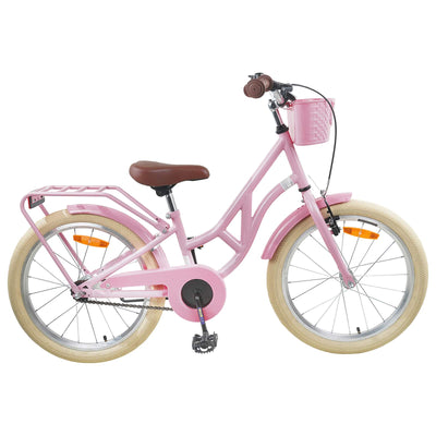 Børnecykel 24 tommer til 8-12 år Lys pink