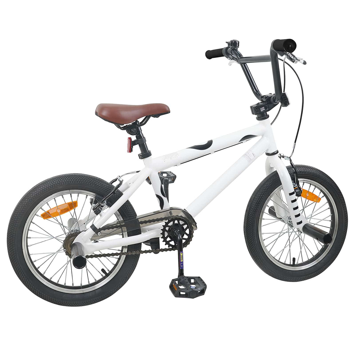 BMX Cykel 16 tommer til 5-8 år gamle Hvid