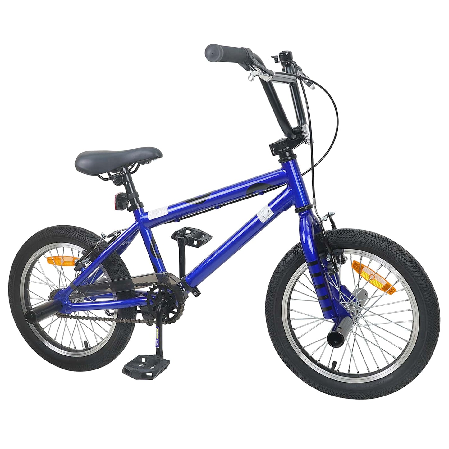 BMX Cykel 16 tommer til 5-8 år gamle Mørk blå