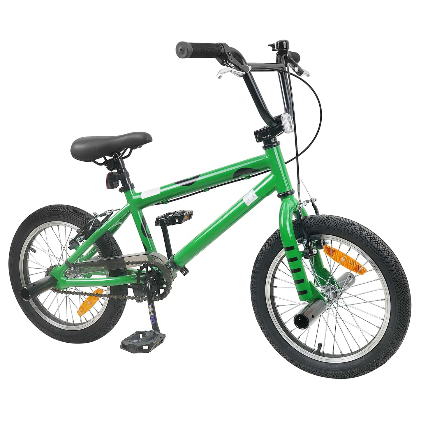 BMX Cykel 16 tommer til 5-8 år gamle Grøn