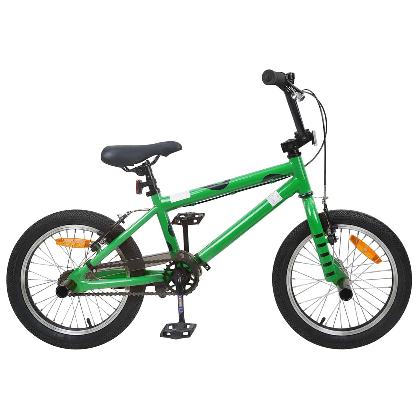 BMX Cykel 16 tommer til 5-8 år gamle Grøn