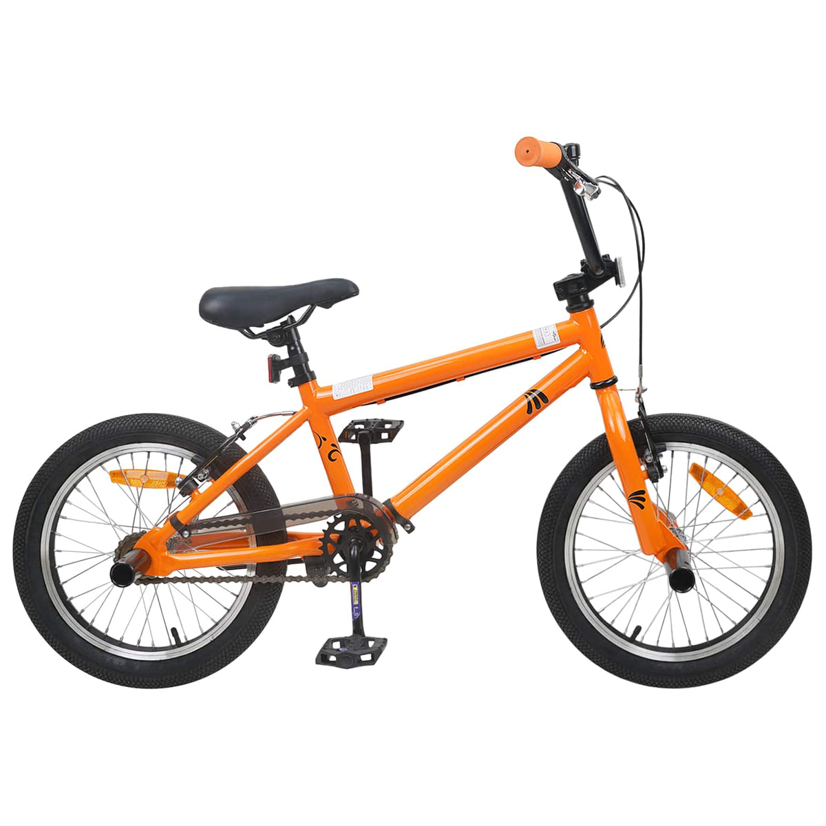 BMX Cykel 18 tommer til 7-10 år gamle Orange