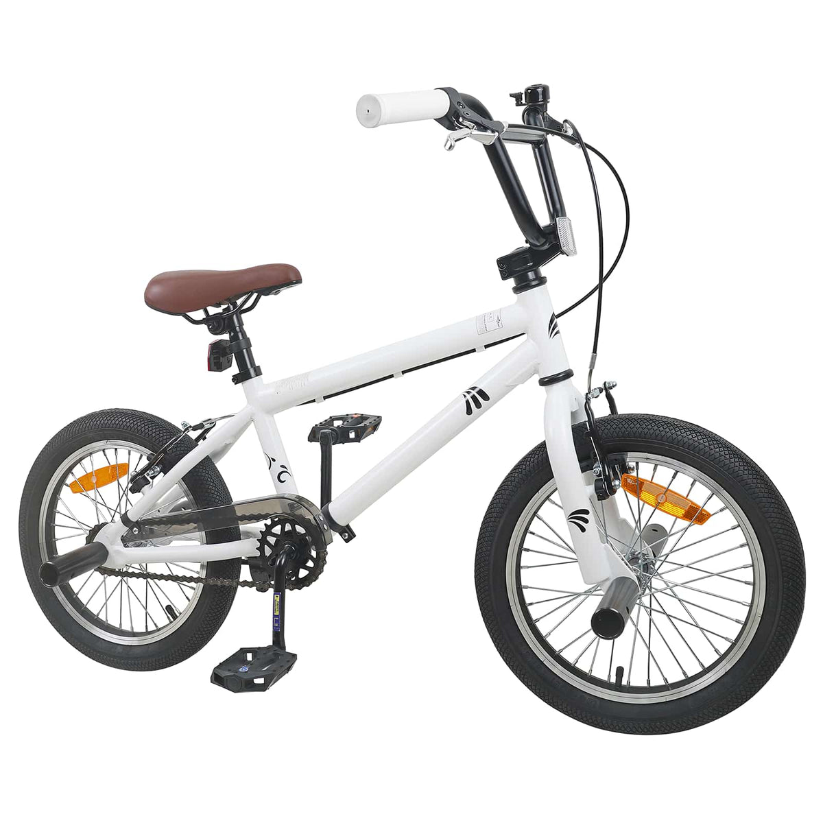BMX Cykel 16 tommer til 5-8 år gamle Hvid