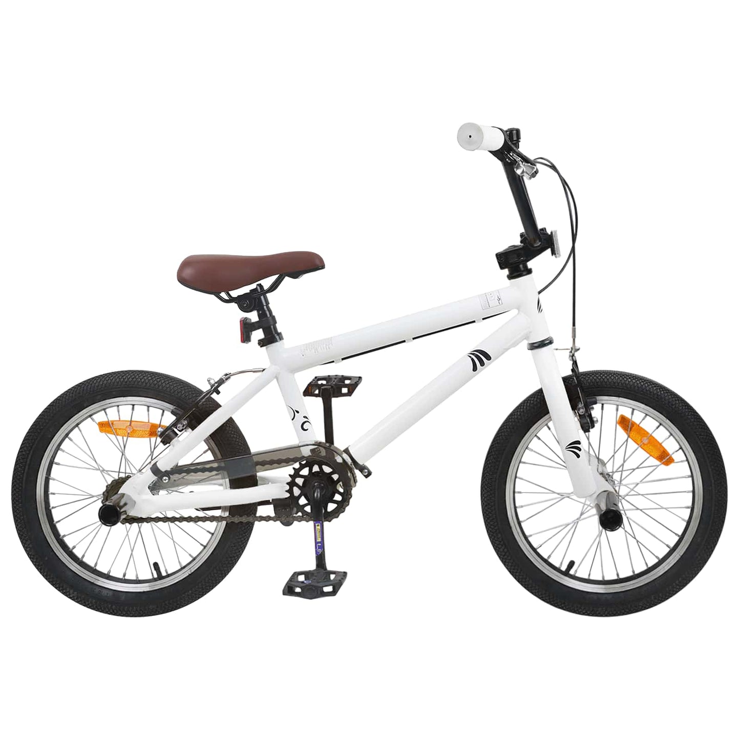BMX Cykel 16 tommer til 5-8 år gamle Hvid