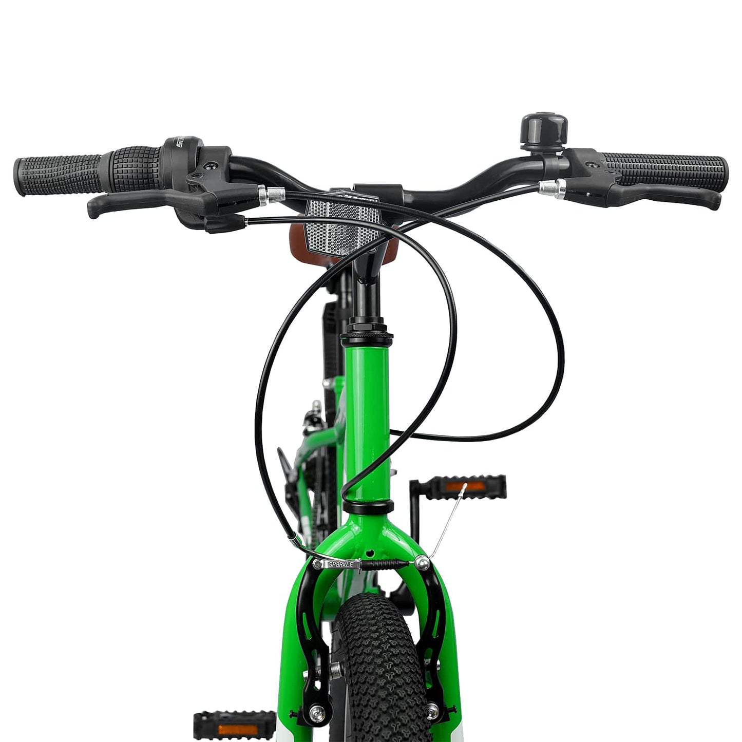 Mountainbike 20 tommer 6-hastighed til 5-8 år gamle Grøn