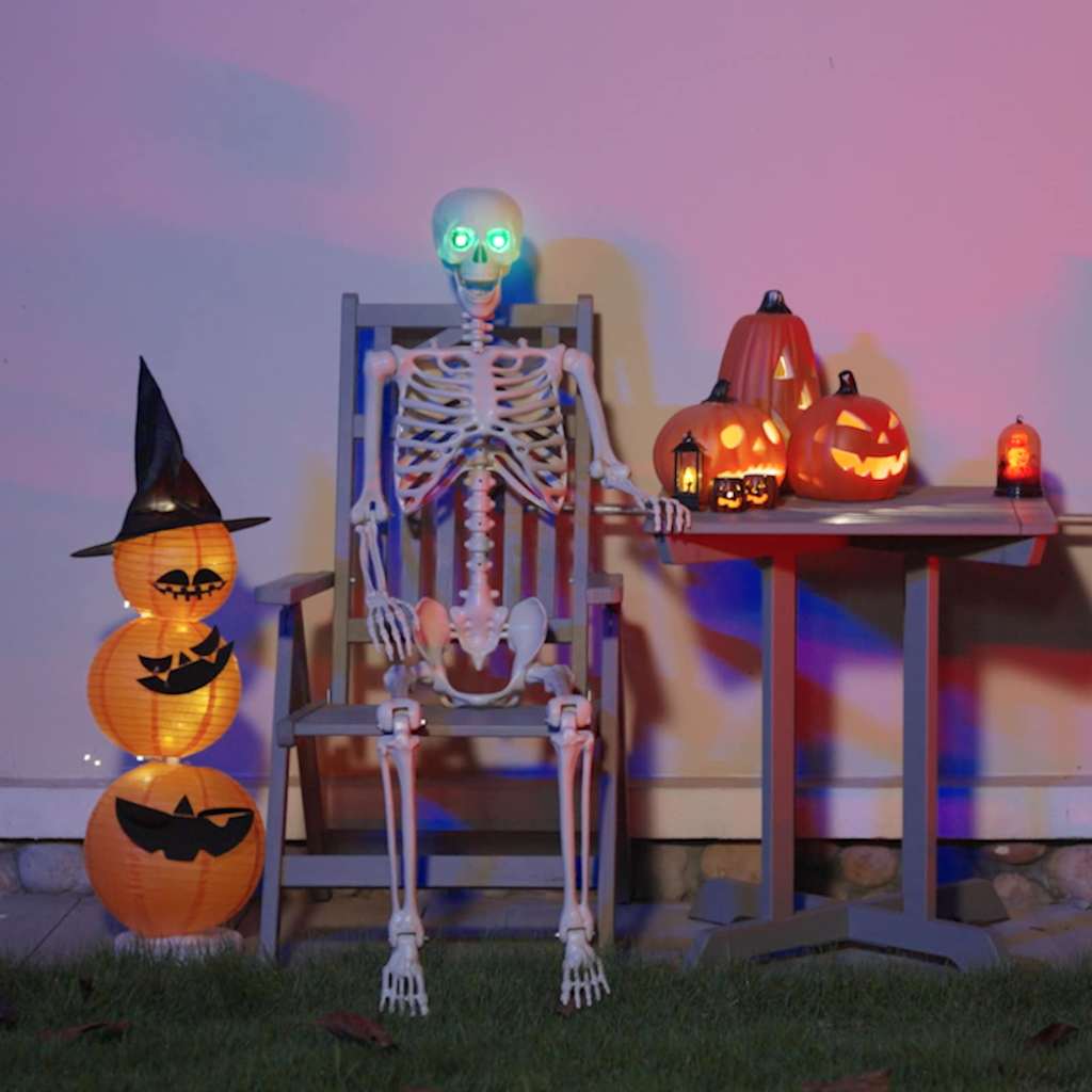 Halloween Skelet Hvid 155 x 38,5 cm Polypropylen