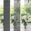 Persienner Sølvgrå 213 x 70 cm 25 mm PVC