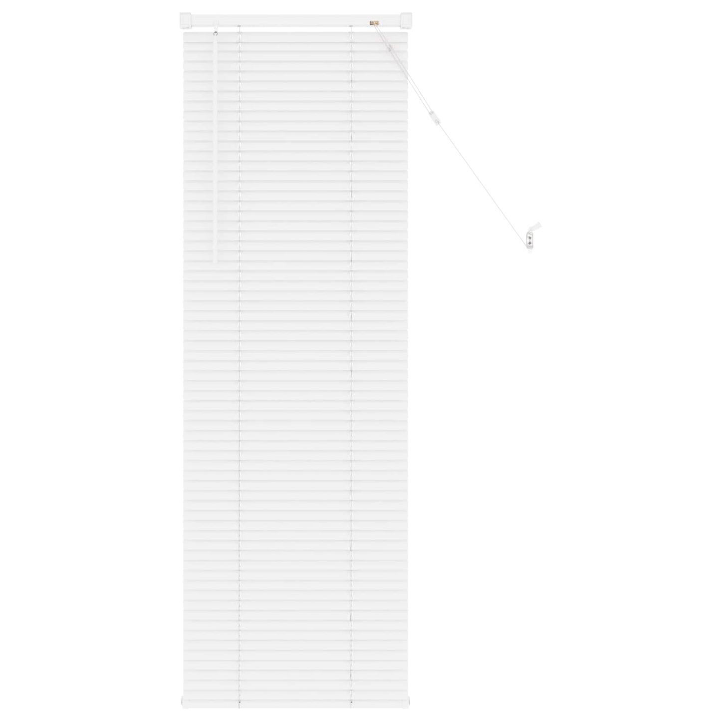 Persienner Hvid 150 x 50 cm 25 mm PVC