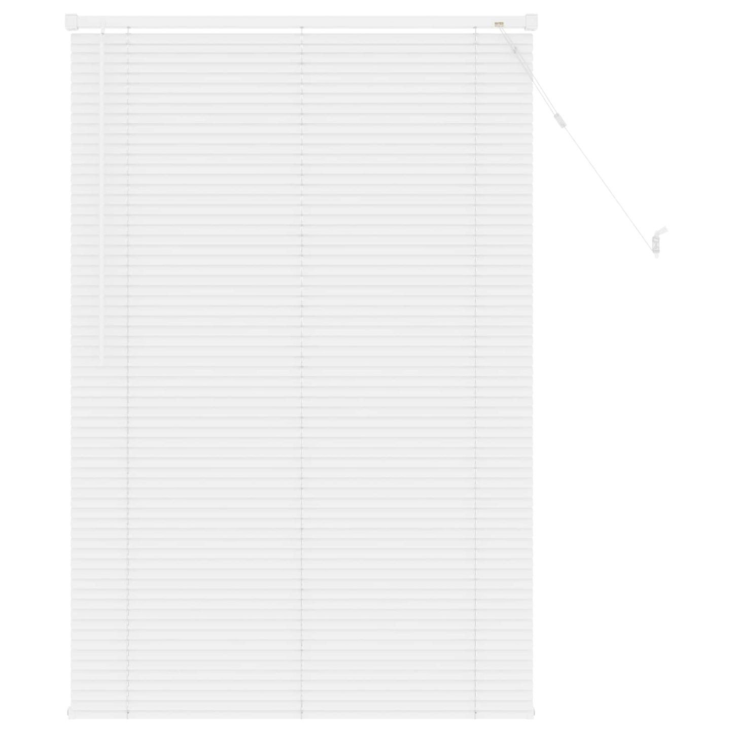 Persienner Hvid 150 x 70 cm 25 mm PVC