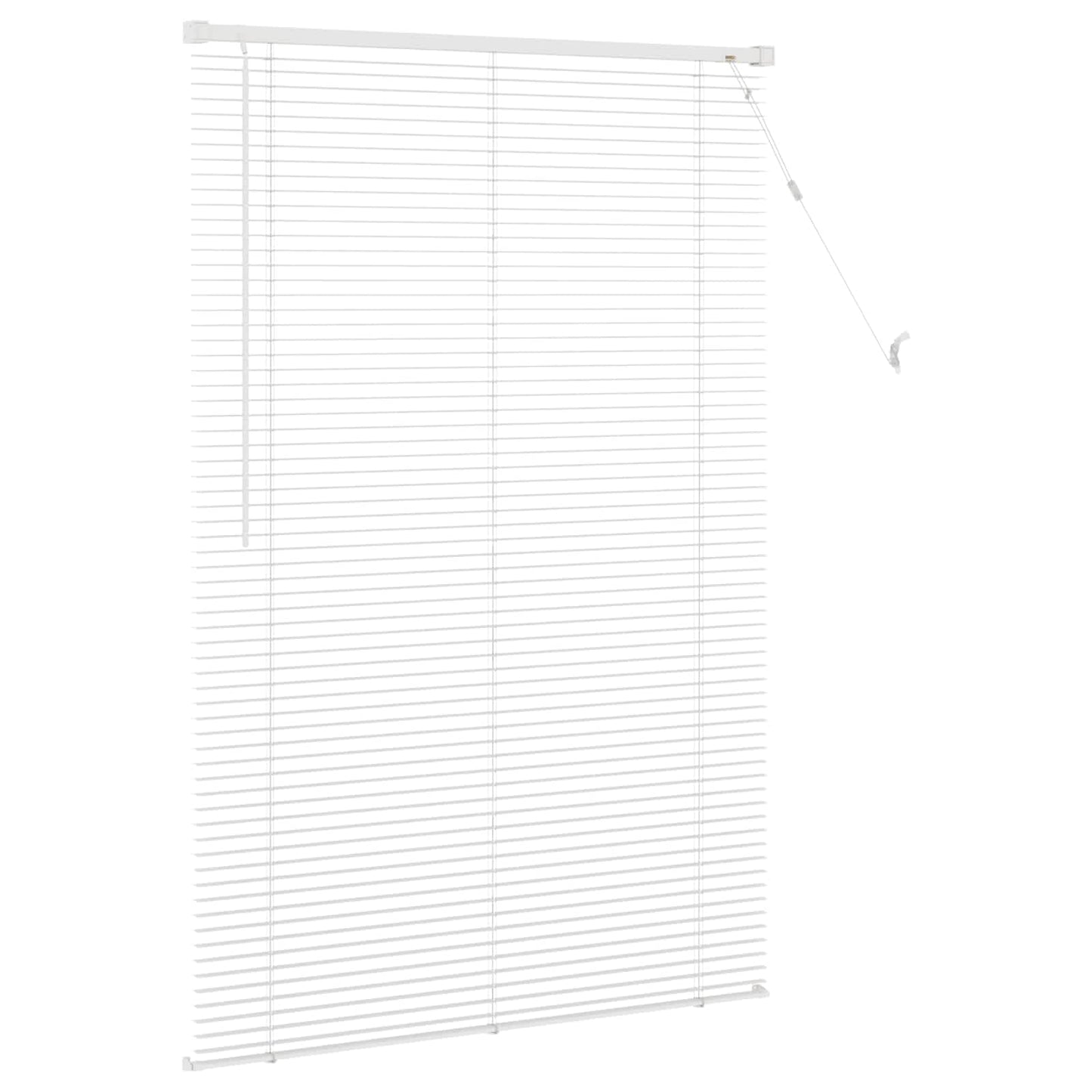 Persienner Hvid 150 x 90 cm 25 mm PVC