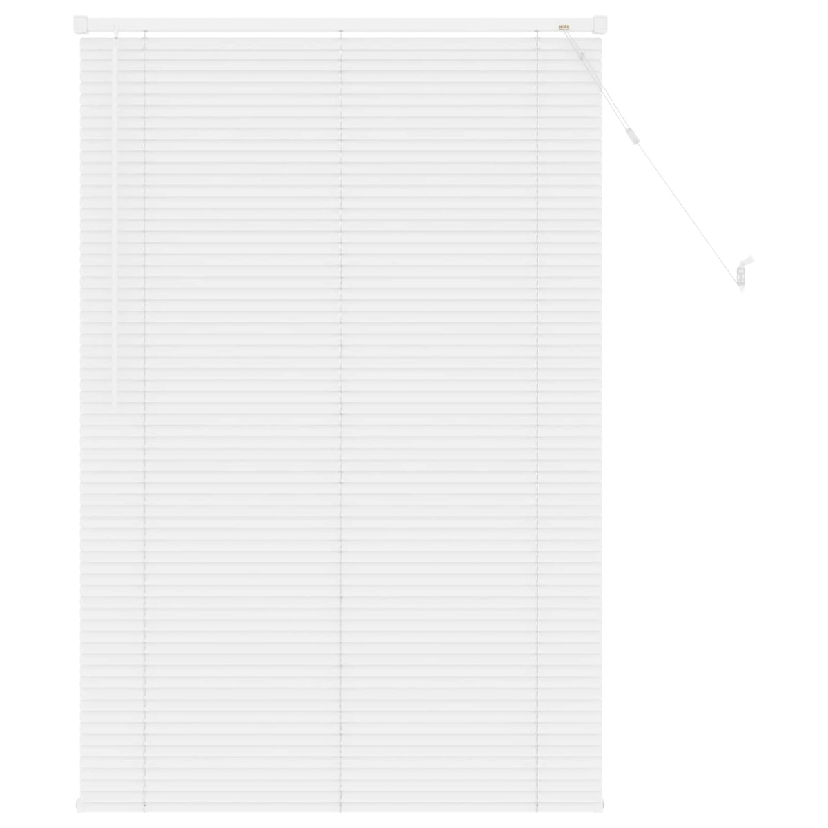 Persienner Hvid 150 x 100 cm 25 mm PVC