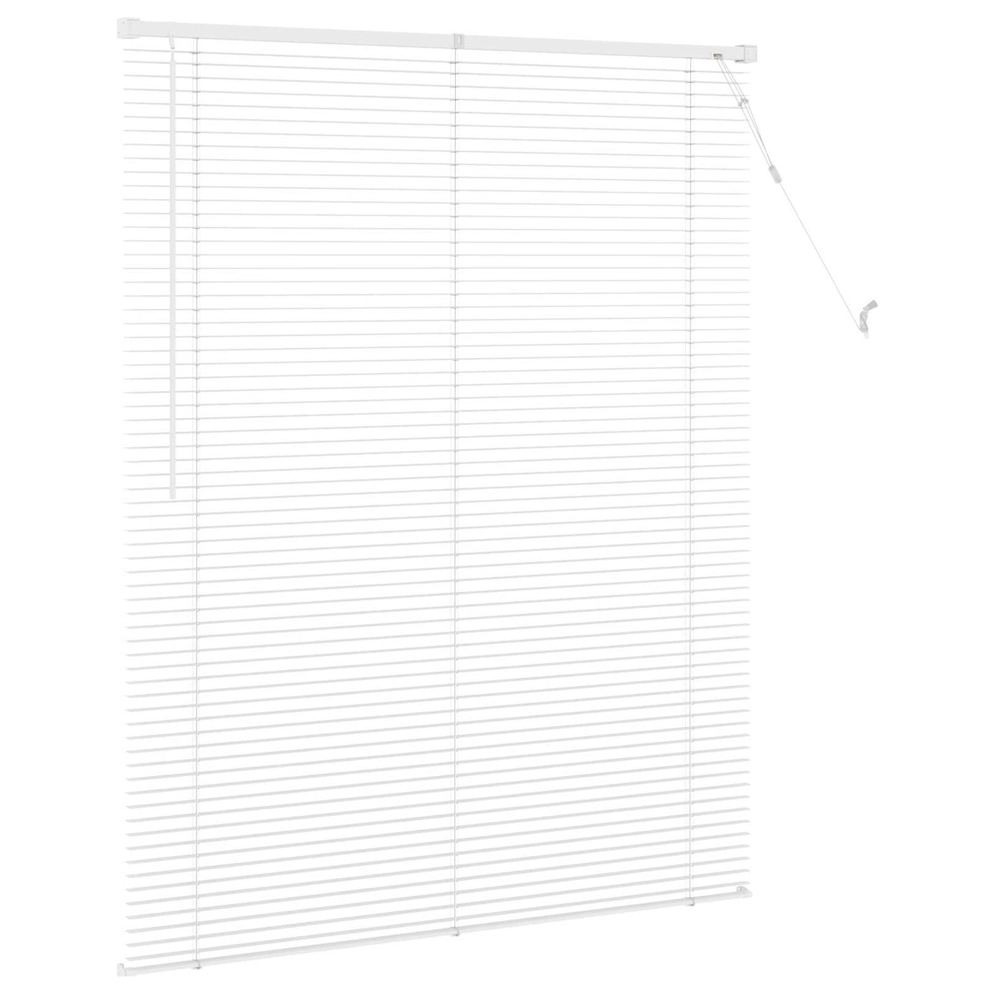 Persienner Hvid 150 x 110 cm 25 mm PVC