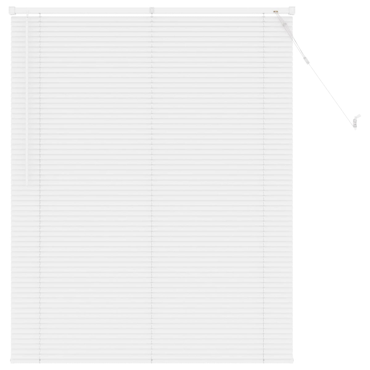 Persienner Hvid 150 x 110 cm 25 mm PVC
