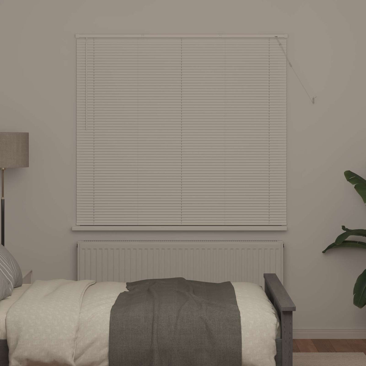 Persienner Hvid 150 x 130 cm 25 mm PVC