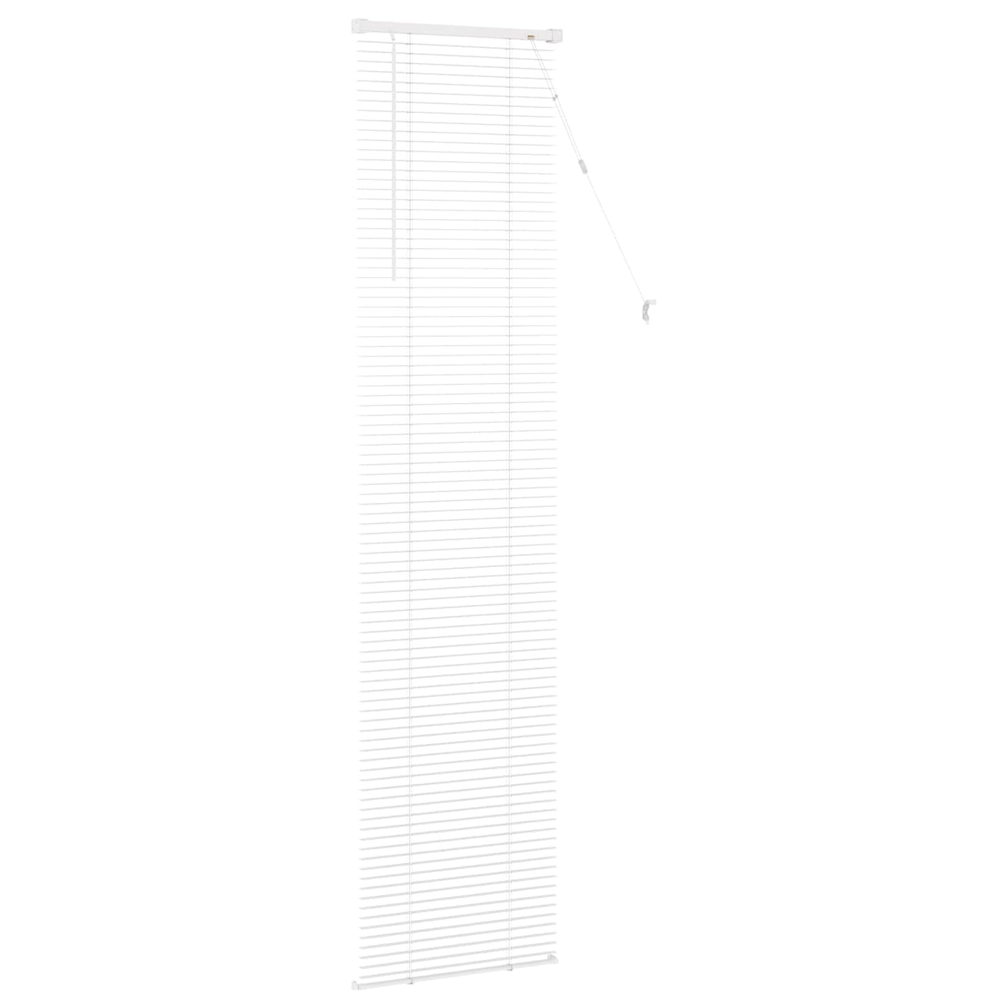 Persienner Hvid 213 x 40 cm 25 mm PVC