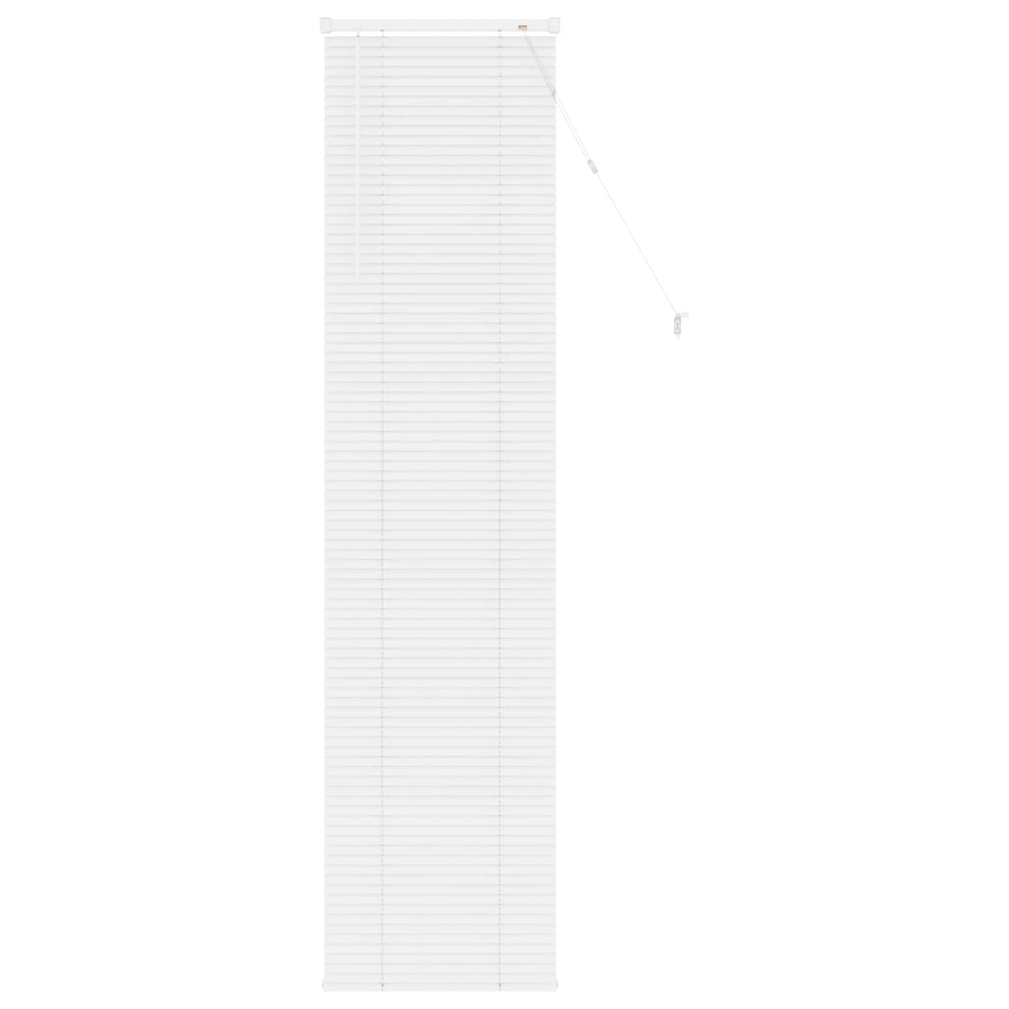 Persienner Hvid 213 x 40 cm 25 mm PVC