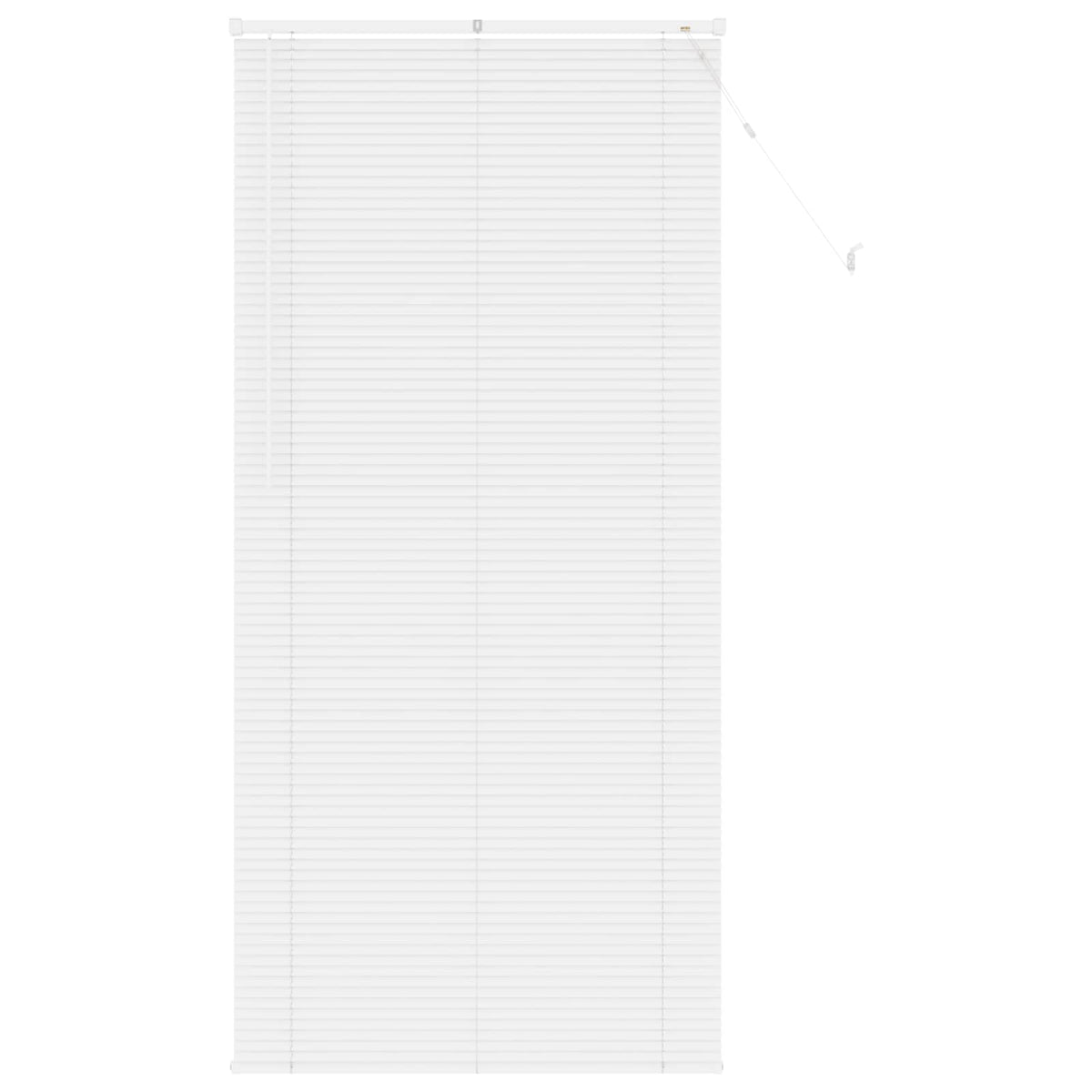 Persienner Hvid 213 x 80 cm 25 mm PVC