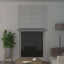 Persienner Hvid 213 x 110 cm 25 mm PVC