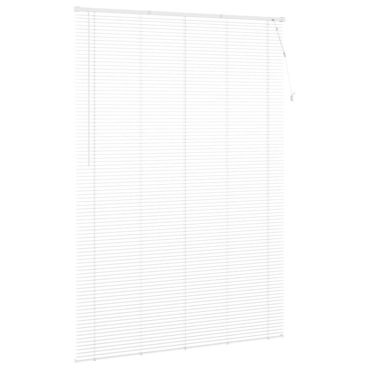 Persienner Hvid 213 x 160 cm 25 mm PVC