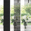 Persienner Sort 150 x 40 cm 25 mm PVC