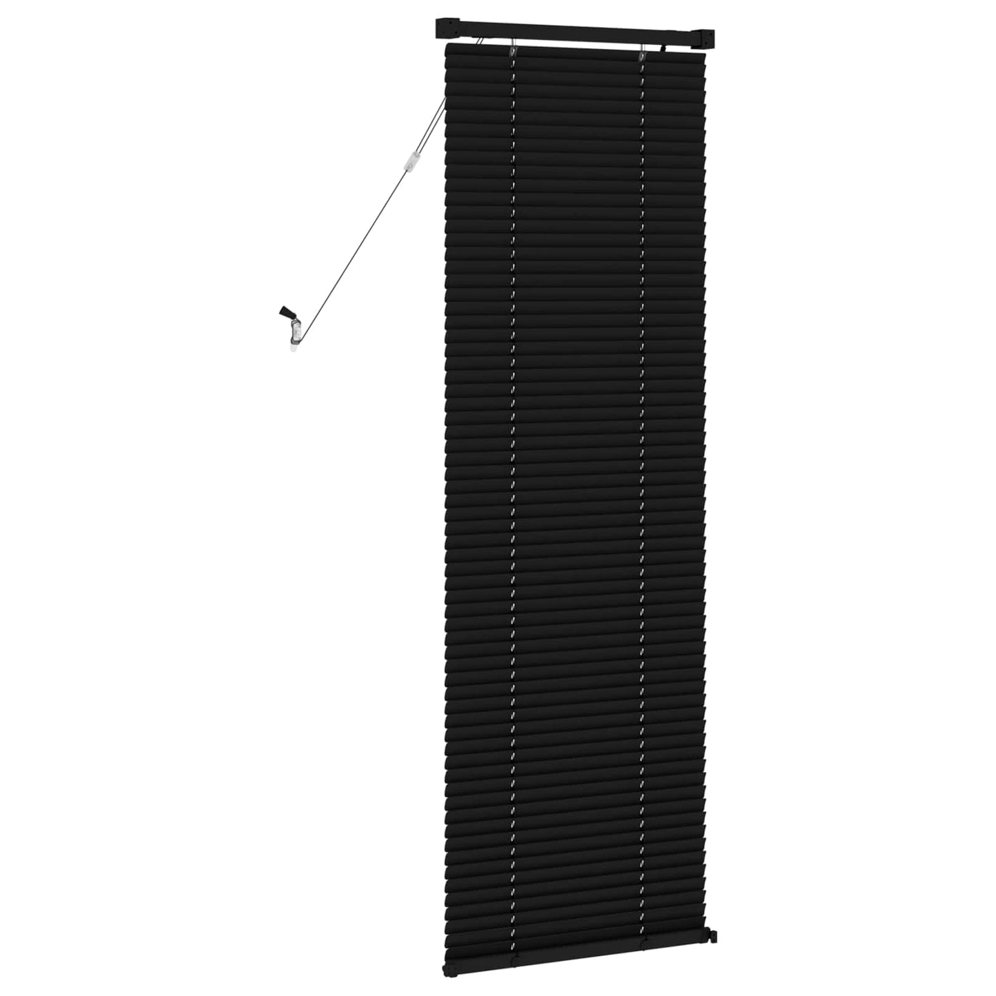 Persienner Sort 150 x 50 cm 25 mm PVC