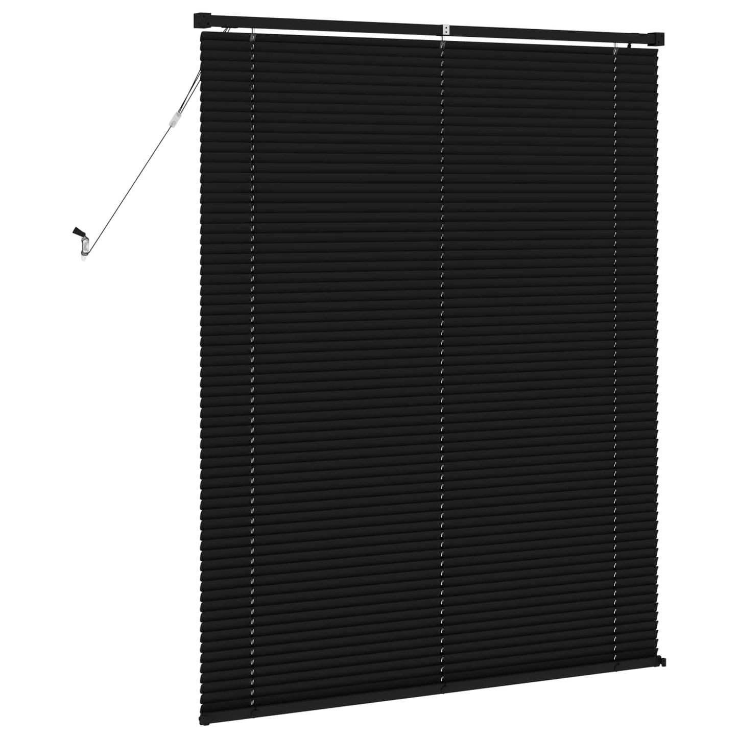 Persienner Sort 150 x 110 cm 25 mm PVC