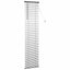 Persienner Sort 213 x 40 cm 25 mm PVC