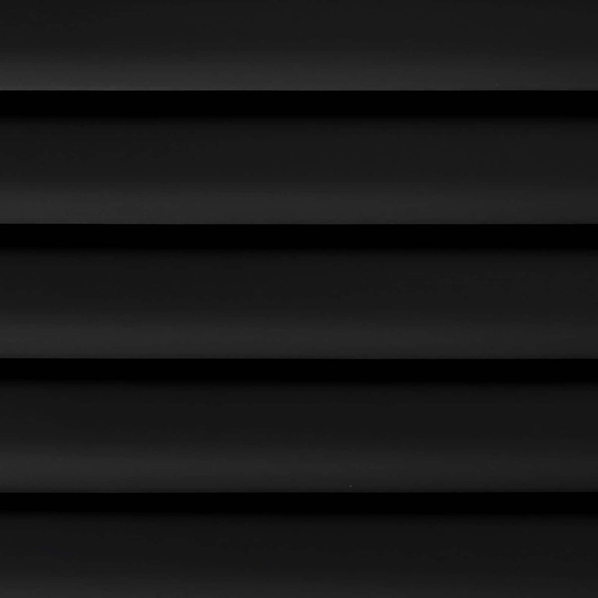 Persienner Sort 213 x 60 cm 25 mm PVC