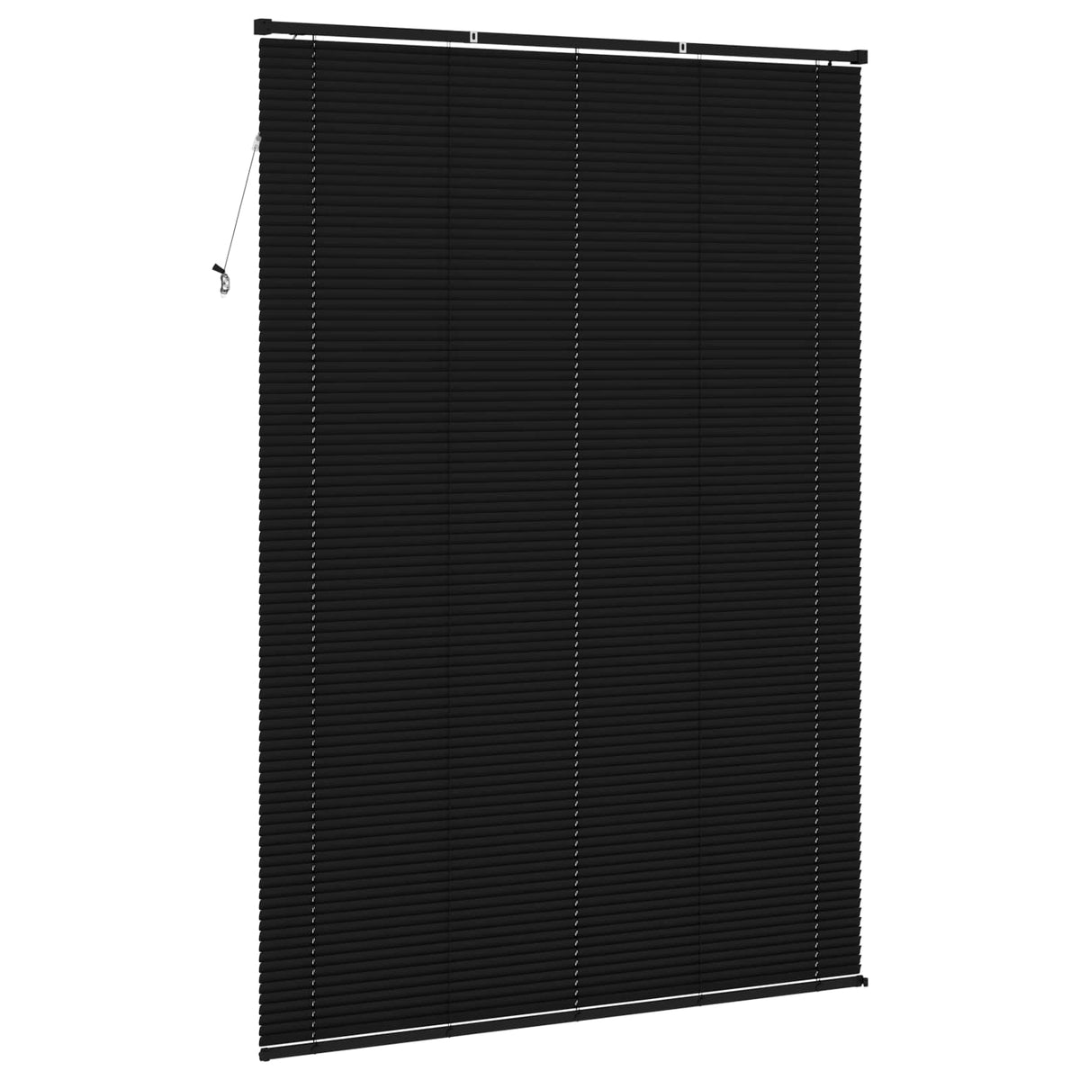 Persienner Sort 213 x 150 cm 25 mm PVC