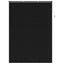 Persienner Sort 213 x 160 cm 25 mm PVC
