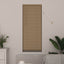 Persienner Lys Brun med Mønster 150 x 50 cm 25 mm PVC