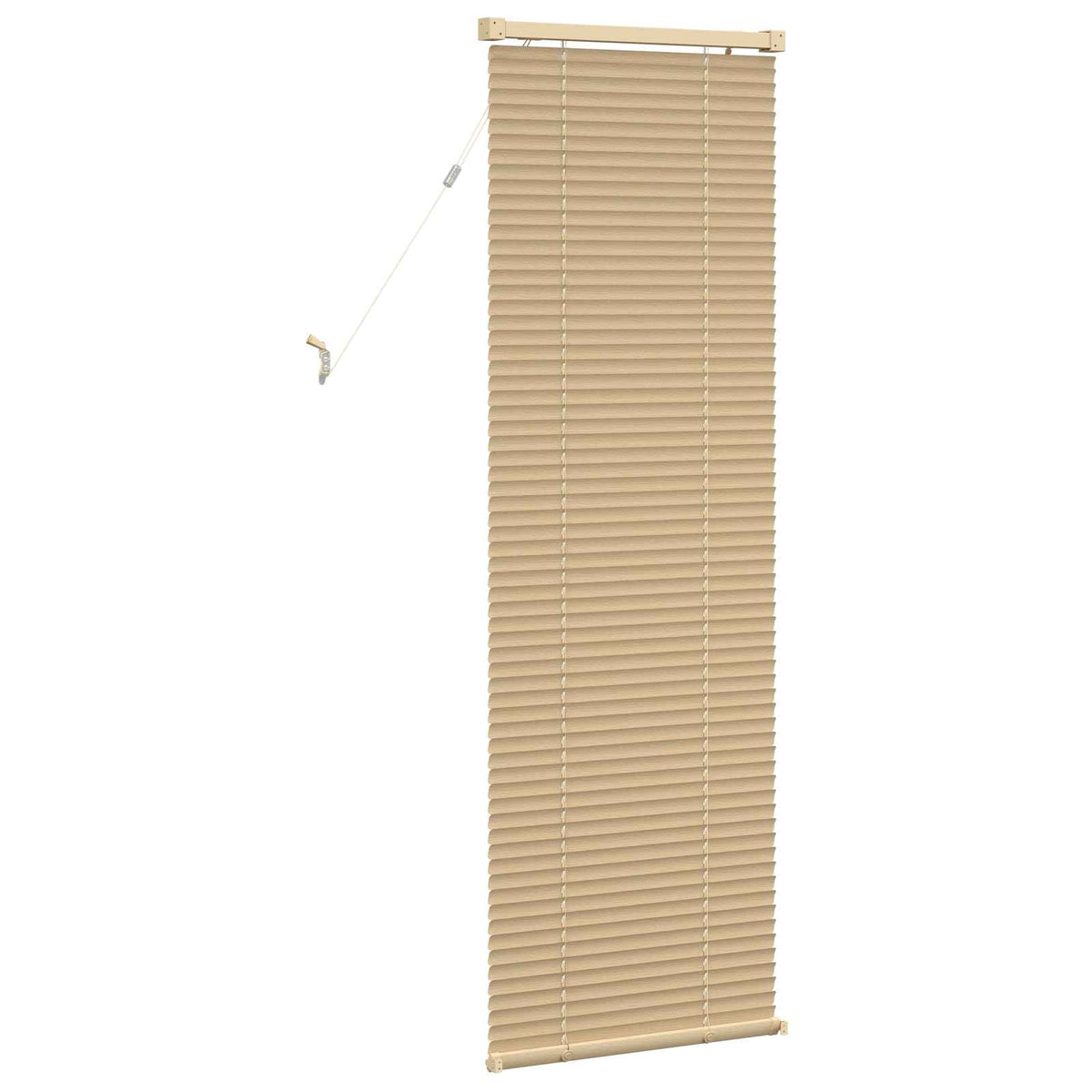 Persienner Lys Brun med Mønster 150 x 50 cm 25 mm PVC