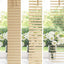 Persienner Lys Brun med Mønster 150 x 70 cm 25 mm PVC