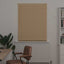 Persienner Lys Brun med Mønster 150 x 80 cm 25 mm PVC