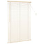 Persienner Lys Brun med Mønster 150 x 100 cm 25 mm PVC