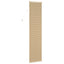 Persienner Lys Brun med Mønster 213 x 40 cm 25 mm PVC