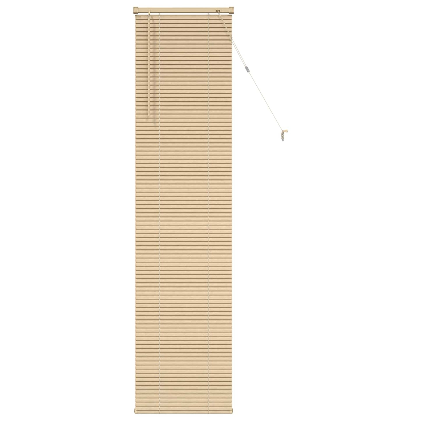 Persienner Lys Brun med Mønster 213 x 50 cm 25 mm PVC